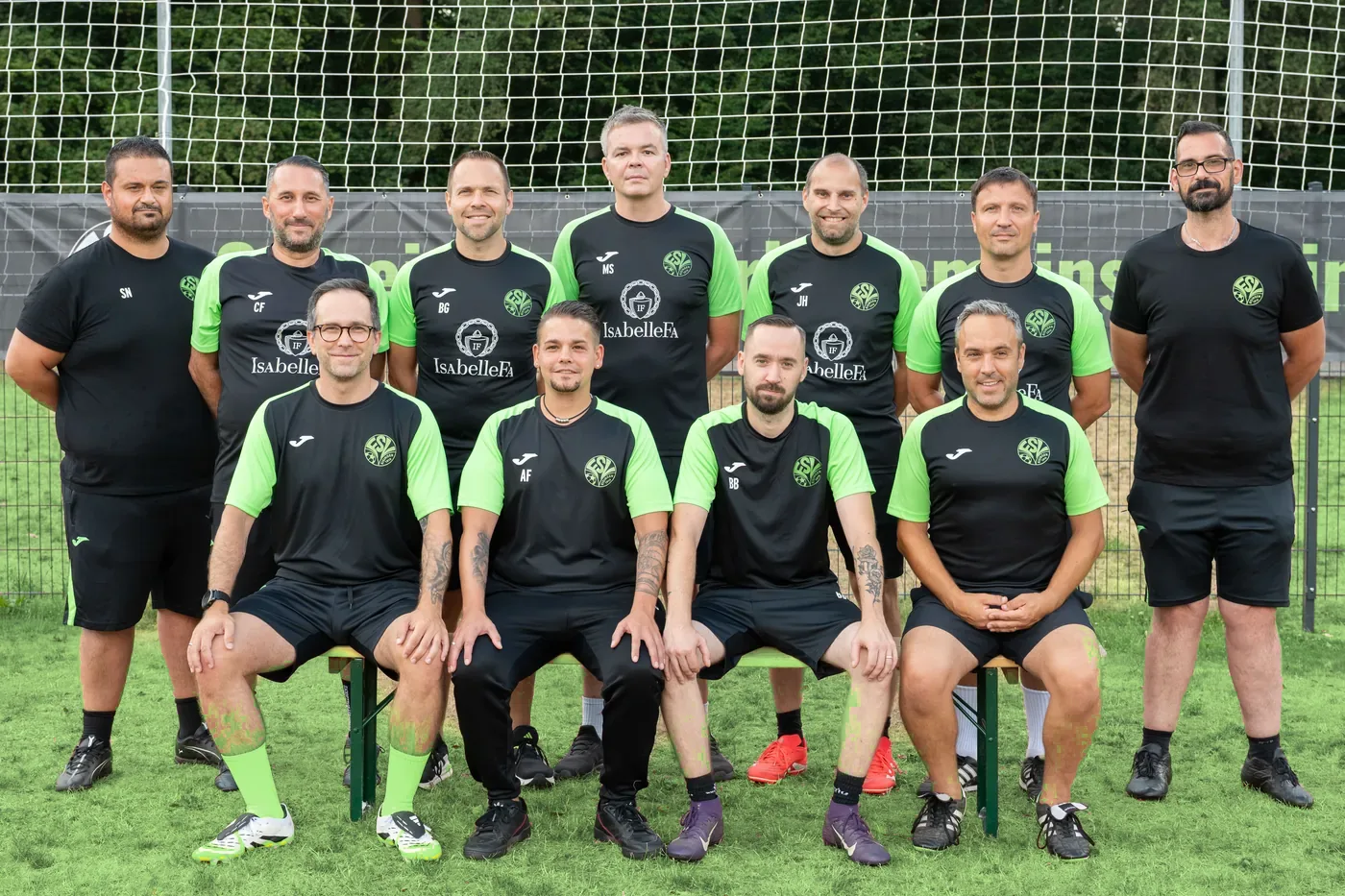 Das Trainerteam der FSV-Jugend
